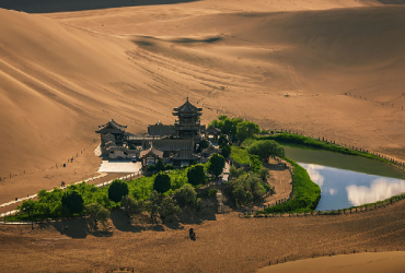 Mingsha Mountain and Crescent Spring Scenic Area