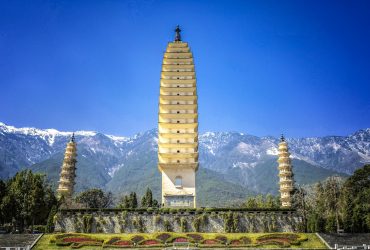 Les trois Pagodes;Dali.Yunnan;Chine//Dali;Yunnan;China